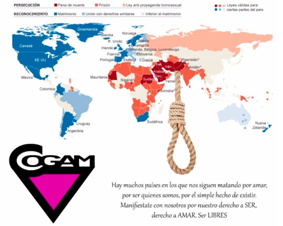 17 de mayo es el día mundial contra la LGTBfobia